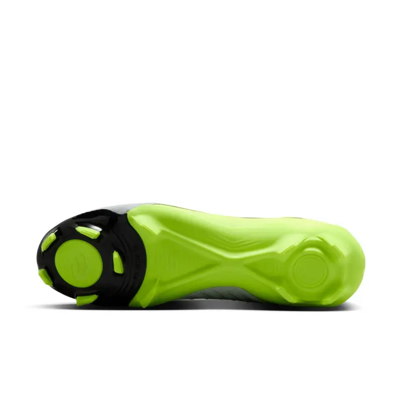 Nike Phantom Luna 2 Academy FG/MG (Gray/Volt) visual highlighting the alternate view