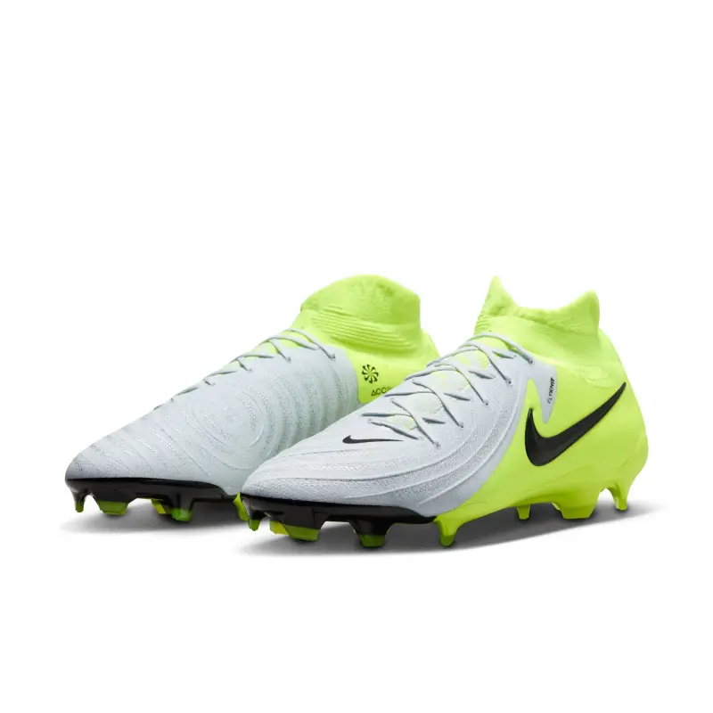 main photo showcasing Nike Phantom Luna 2 Pro FG (Silver/Volt)