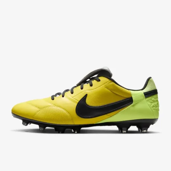 main view of Nike Premier 3 Volt Ice Vibrant Yellow