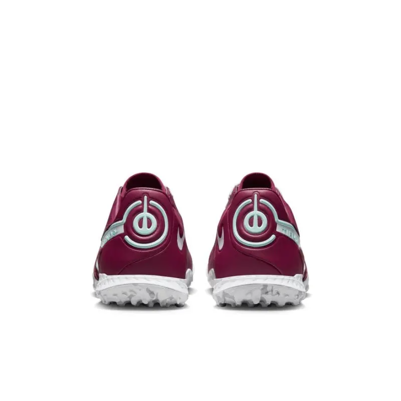 Closer look at Nike React Tiempo Legend 9 Pro Turf (Maroon), alternate