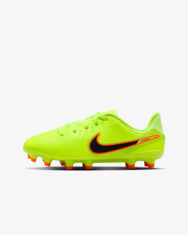 main photo showcasing Nike Tiempo Legend 10 Academy FG/MG Max Voltage Pack (GS)