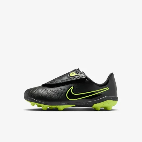 Nike Tiempo Legend 10 Club MG Black Volt (PS) displayed in a main image