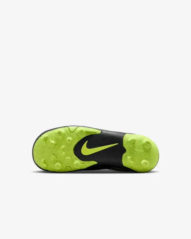 Product photography of Nike Tiempo Legend 10 Club MG Black Volt (PS), alternate