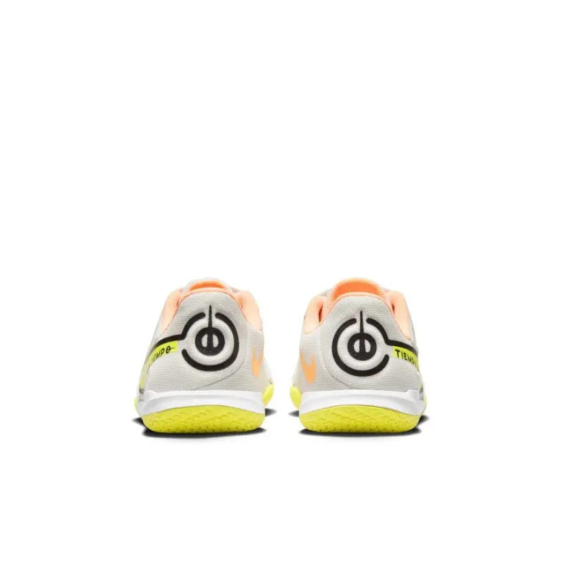 Nike Tiempo Legend 9 Academy Indoor Jr (White/Yellow) displayed in a alternate image