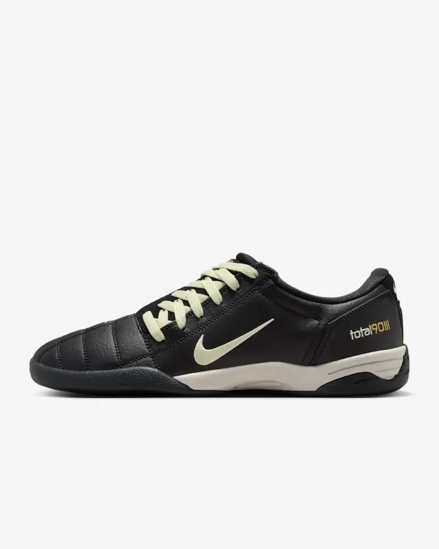 Nike Total 90 3 Black Coconut Milk – Main Detail Photo Product photography of Nike Total 90 3 Black Coconut Milk, main