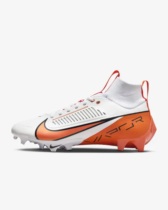 Nike Vapor Edge Pro 360 2 White/Black/Brilliant Orange displayed in a main image