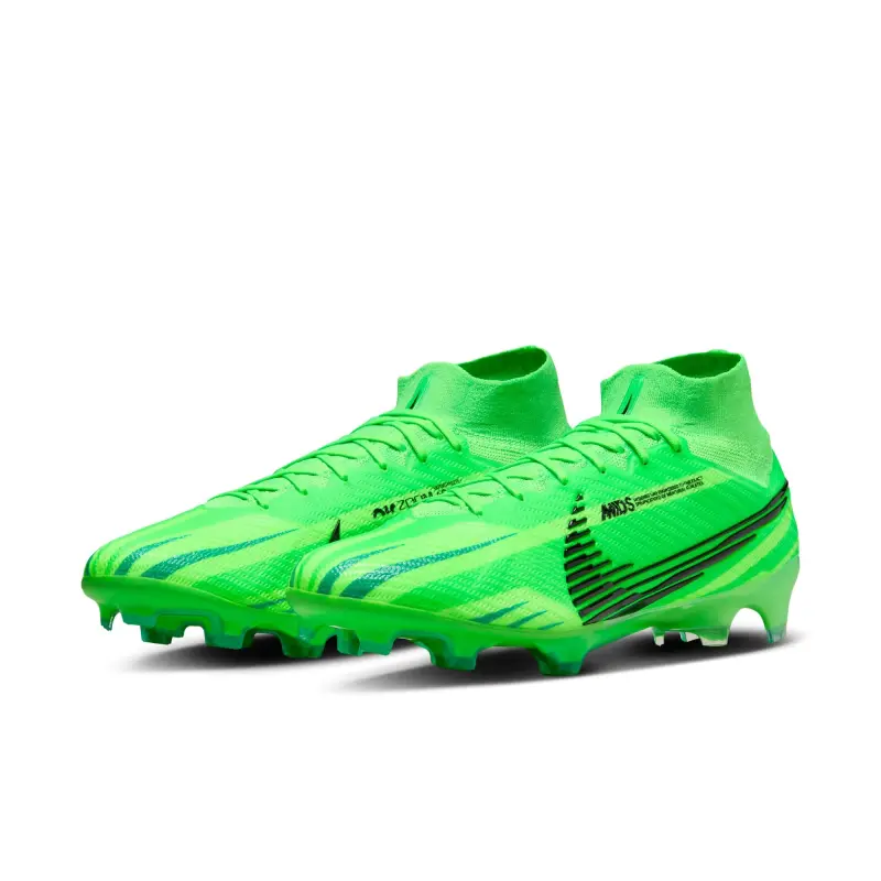 main photo showcasing Nike Zoom Mercurial Super 9 Elite MDS FG (Lime/Black)