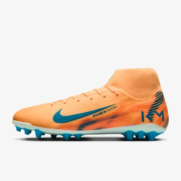 main photo showcasing Nike Zoom Mercurial Superfly 10 Academy AG Kylian Mbappé Melon Tint