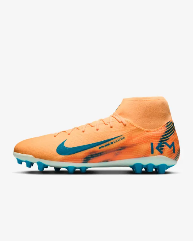 main photo showcasing Nike Zoom Mercurial Superfly 10 Academy AG Kylian Mbappé Melon Tint