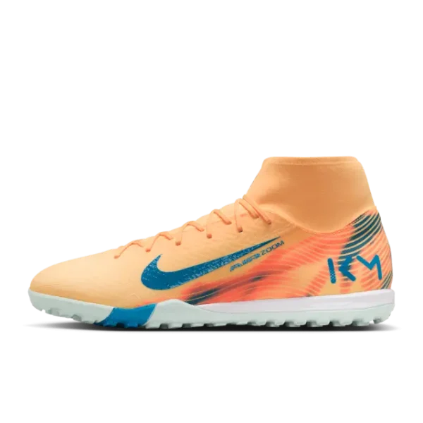 Detailed main image of Nike Zoom Mercurial Superfly 10 Academy TF Kylian Mbappé Melon Tint