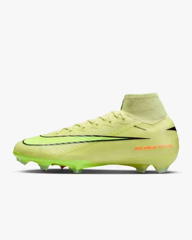 Closer look at Nike Zoom Mercurial Superfly 10 Elite FG Limelight Hyper Crimson, main