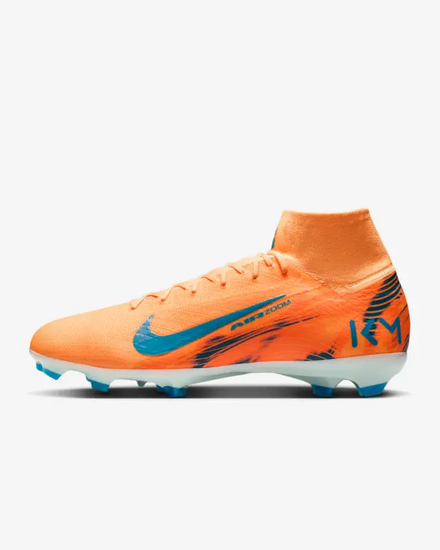Nike Zoom Mercurial Superfly 10 Pro FG Kylian Mbappé Melon Tint visual highlighting the main view