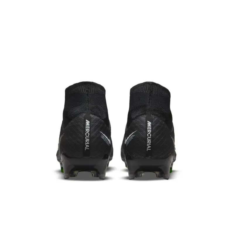 Nike Zoom Mercurial Superfly 9 Elite FG (Black) shown in a alternate product photo