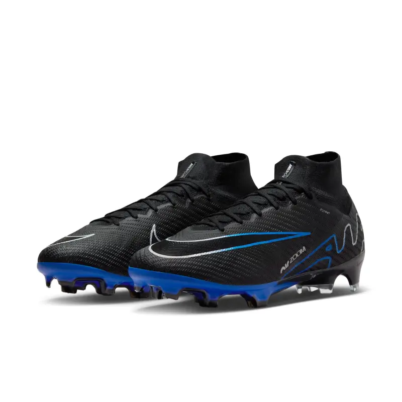 Closer look at Nike Zoom Mercurial Superfly 9 Elite FG (Black/Blue), main