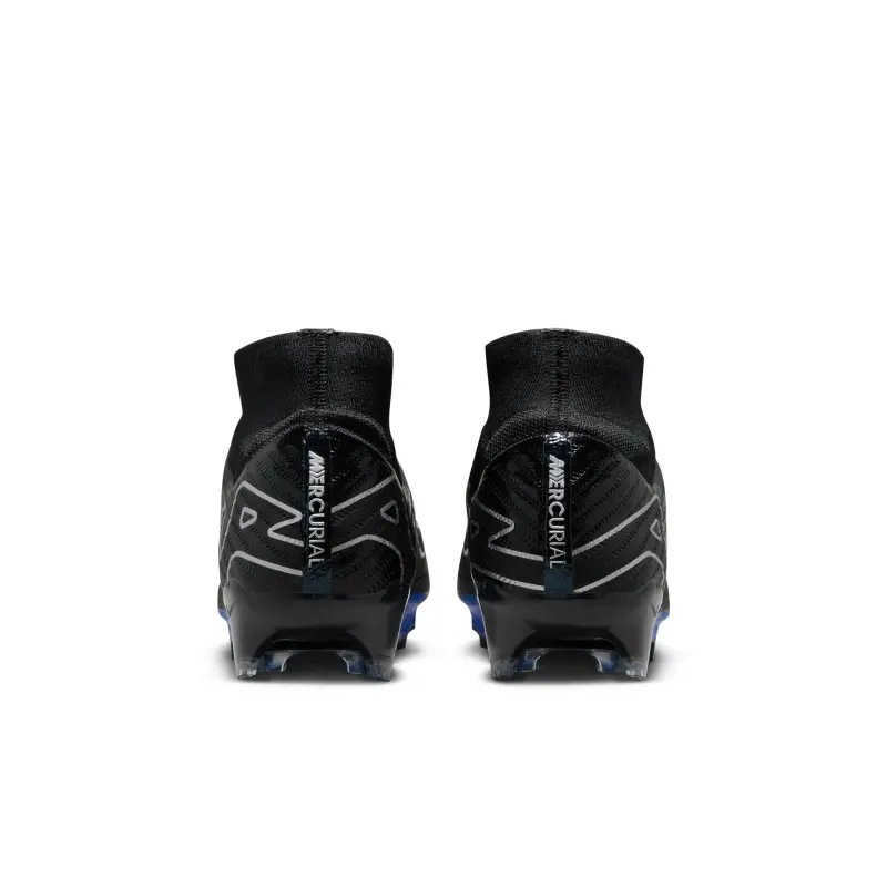Shop image of Nike Zoom Mercurial Superfly 9 Elite FG (Black/Blue) in alternate view