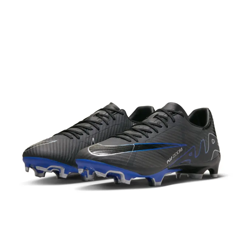Nike Zoom Mercurial Vapor 15 Academy FG/MG (Black/Blue) product image, main