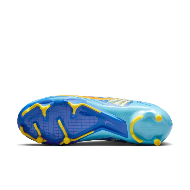 Nike Zoom Mercurial Vapor 15 Academy KM FG/MG (Blue/Yellow) shown in a alternate product photo