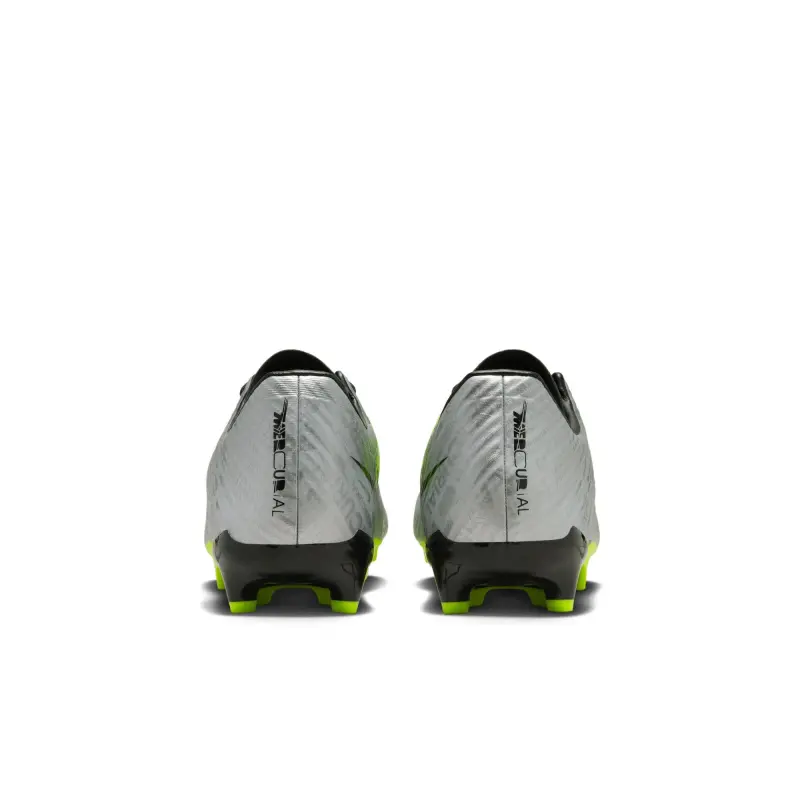 Product photography of Nike Zoom Mercurial Vapor 15 Academy XXV FG/MG (Silver/Volt), alternate