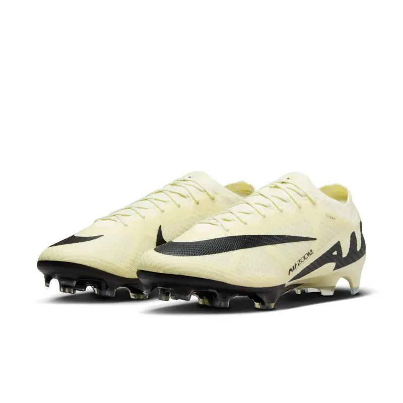 main view of Nike Zoom Mercurial Vapor 15 Elite FG (Lemonade/Black)