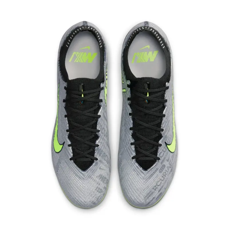 alternate photo showcasing Nike Zoom Mercurial Vapor 15 Elite XXV FG (Silver/Volt)