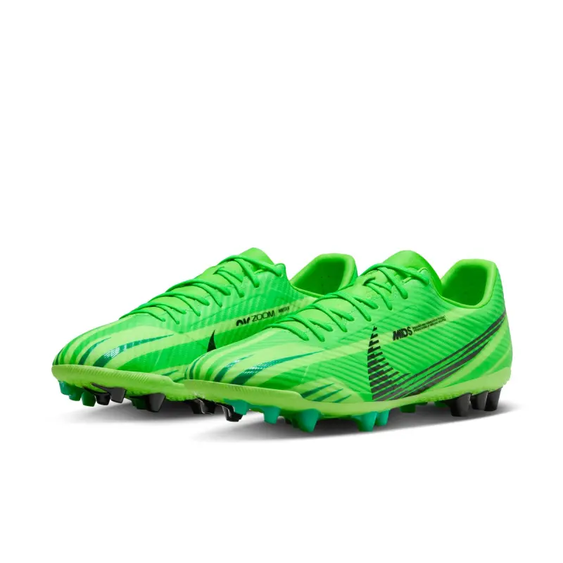 Nike Zoom Mercurial Vapor 15 MDS Artificial Grass (Lime/Black) visual highlighting the main view