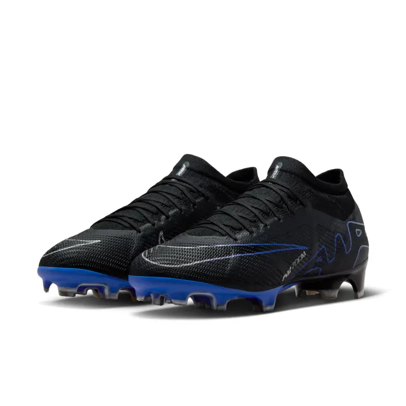 Detailed main image of Nike Zoom Mercurial Vapor 15 Pro FG (Black/Blue)