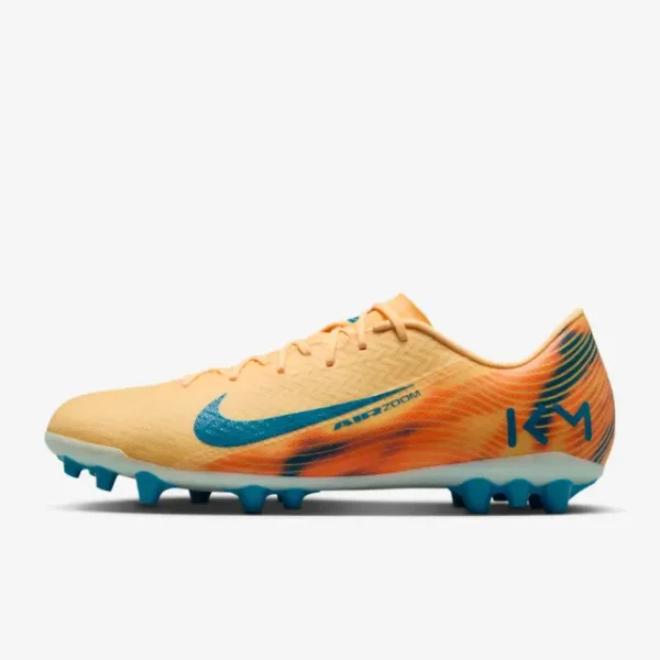 Detailed main image of Nike Zoom Mercurial Vapor 16 Academy AG Kylian Mbappé Melon Tint
