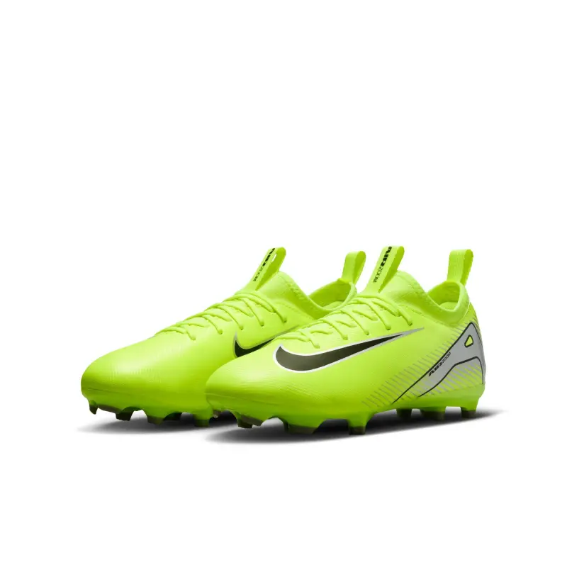 Nike Zoom Mercurial Vapor 16 Academy FG/MG Jr (Volt) shown in a main product photo