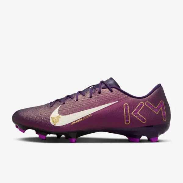 Nike Zoom Mercurial Vapor 16 Academy FG/MG Kylian Mbappé Grand Purple shown in a main product photo