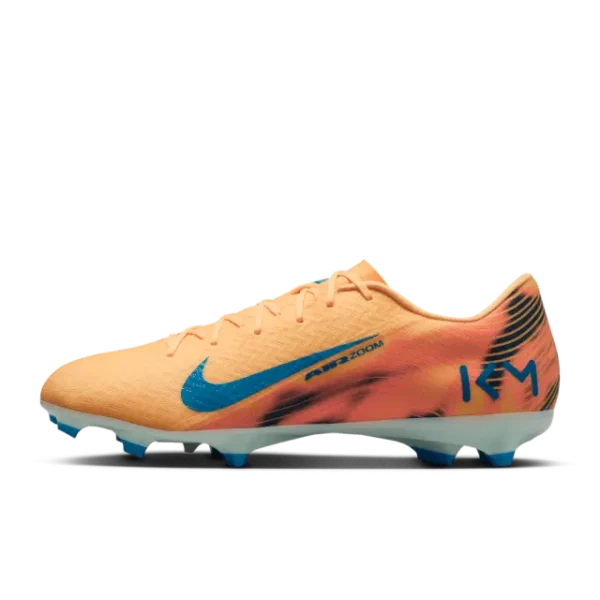 Detailed main image of Nike Zoom Mercurial Vapor 16 Academy FG/MG Kylian Mbappé Melon Tint