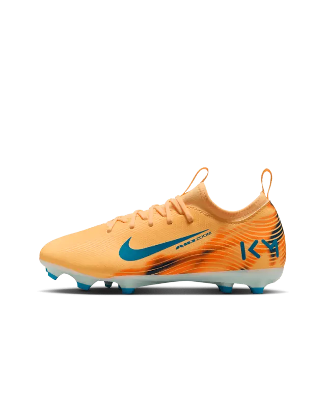 Nike Zoom Mercurial Vapor 16 Academy FG/MG Kylian Mbappé Melon Tint (GS) | Image 1 – Main Nike Zoom Mercurial Vapor 16 Academy FG/MG Kylian Mbappé Melon Tint (GS) visual highlighting the main view