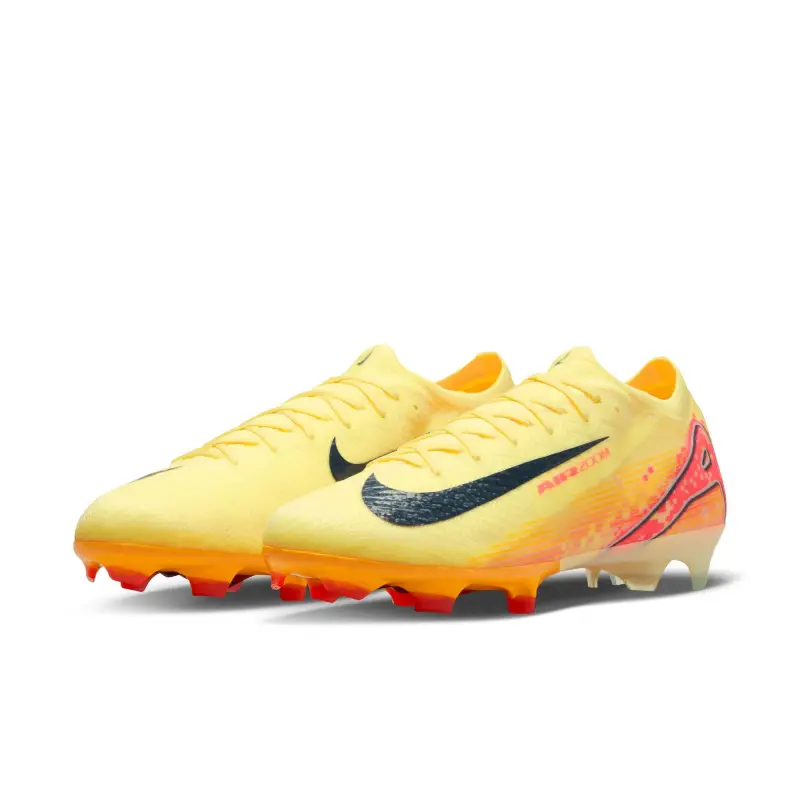 Nike Zoom Mercurial Vapor 16 Elite KM FG (Yellow/Pink) – Main Detail Photo Detailed main image of Nike Zoom Mercurial Vapor 16 Elite KM FG (Yellow/Pink)