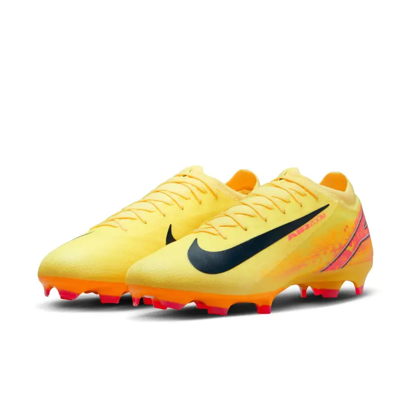 Nike Zoom Mercurial Vapor 16 Pro KM FG (Yellow/Pink) | Image 1 – Main main view of Nike Zoom Mercurial Vapor 16 Pro KM FG (Yellow/Pink)