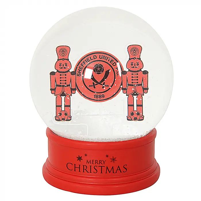 Nutcracker Snow Globe shown in a main product photo