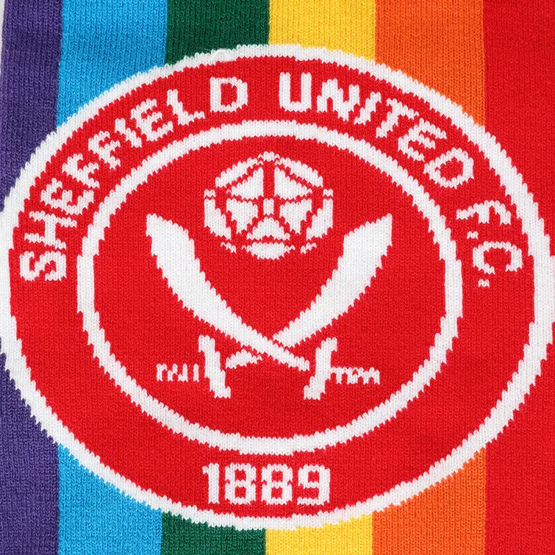alternate view of Pride Rainbow Scarf