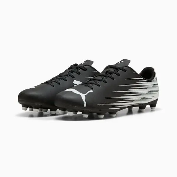 Puma Attacanto 2 FG AG 'Black White' pictured from a alternate angle