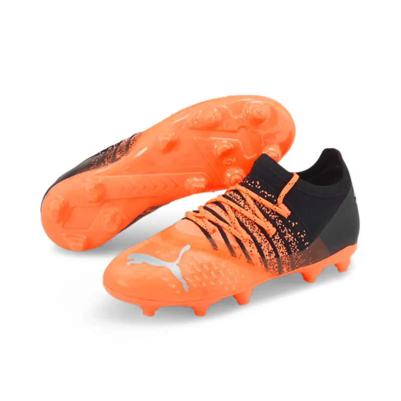 Shop image of PUMA Future 2.3 FG/AG Jr (Orange/Black) in main view