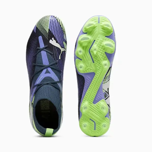 alternate photo showcasing PUMA Future 7 Pro FG/AG (Gray/Purple/Green)