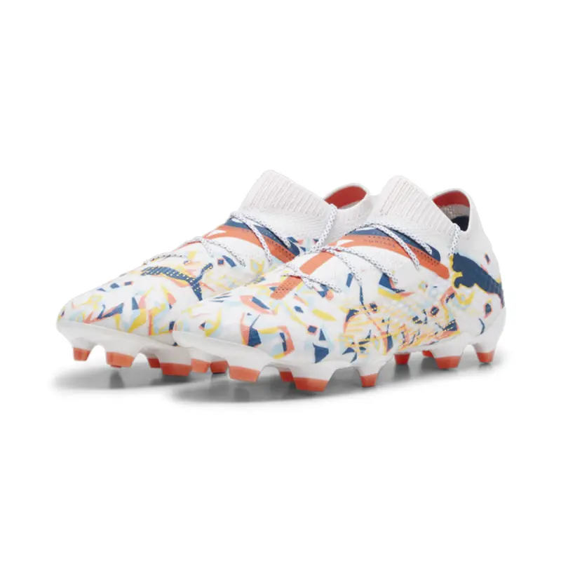 PUMA Future 7 Ultimate Creativity FG/AG (White/Multi) shown in a main product photo