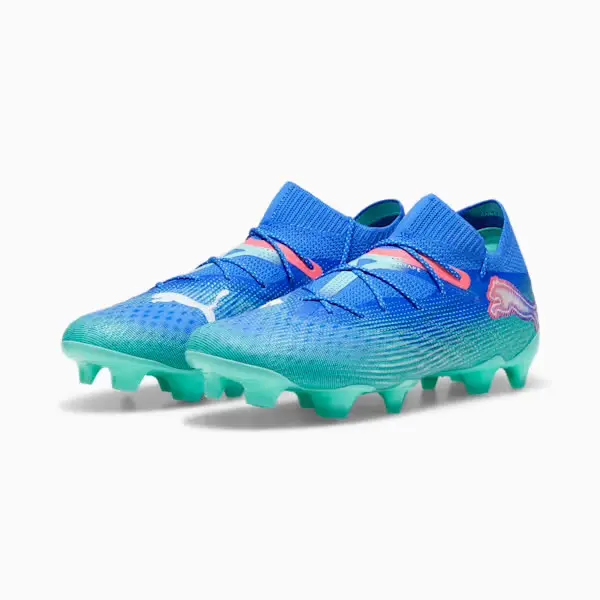 main photo showcasing PUMA Future 7 Ultimate FG/AG (Blue/Mint)
