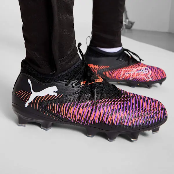alternate photo showcasing Puma Future 8 Match FG/AG Black / White (GS)