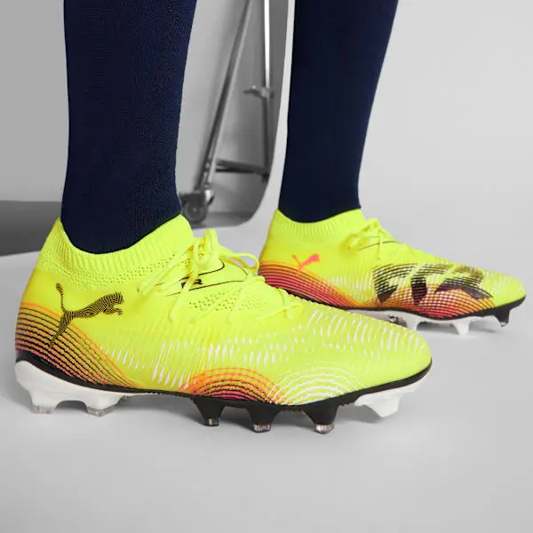 Closer look at Puma Future 8 Match WMNS Yellow Alert / Black, alternate