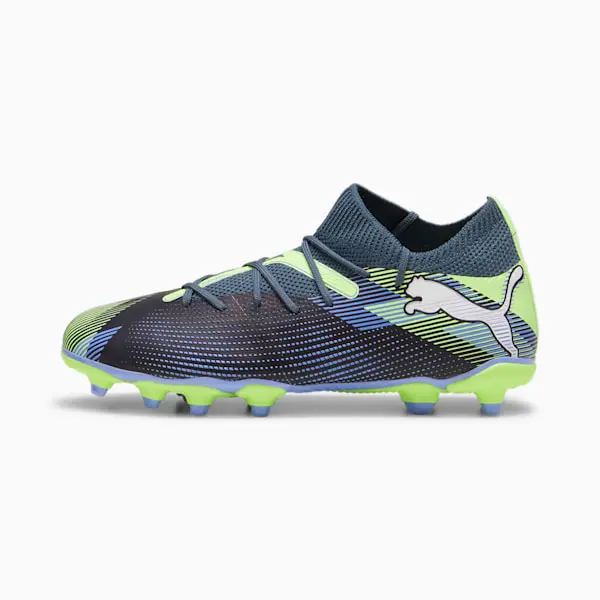 main photo showcasing Puma Future Match 7 FG AG Big Kid 'Lights Out Pack'