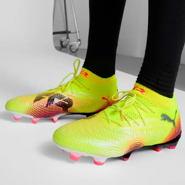 Puma Future Ultimate 8 FG 'Audacity Pack' visual highlighting the alternate view
