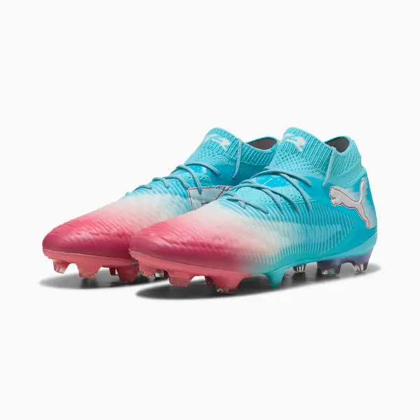 Product photography of Puma Future Ultimate 8 FG 'Recharge Pack', alternate