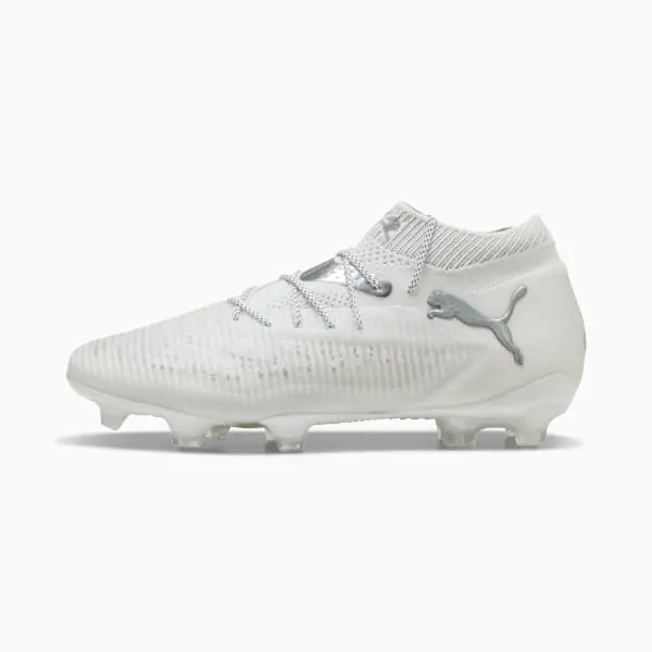 main product shot featuring Puma Future Ultimate 8 FG 'White Pack'