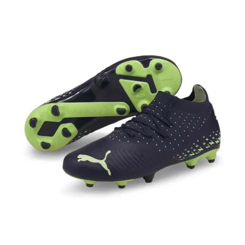PUMA Future Z 3.4 FG/AG Jr (Navy/Yellow) | Main Product Photo PUMA Future Z 3.4 FG/AG Jr (Navy/Yellow) visual highlighting the main view