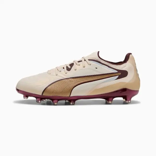 main view of Puma King 20 Ultimate FG/AG Sugared Almond Aubergine
