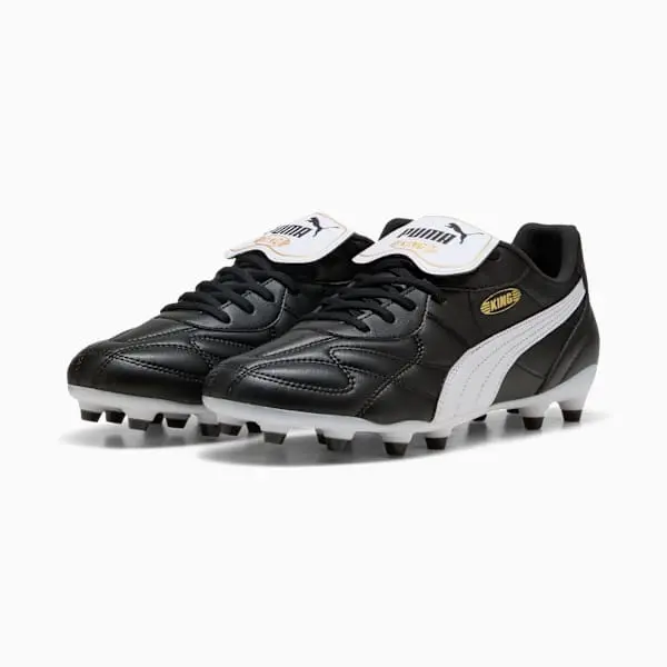 alternate view of Puma King Top FG AG 'Black White'