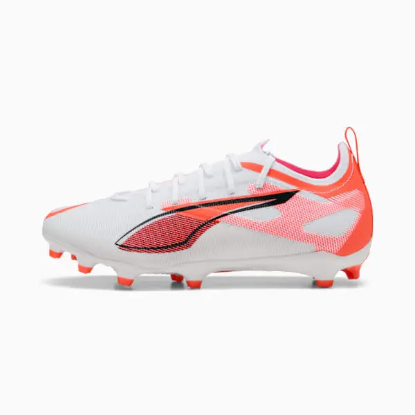 main view of Puma Ultra 5 Pro FG/AG White / Black (GS)